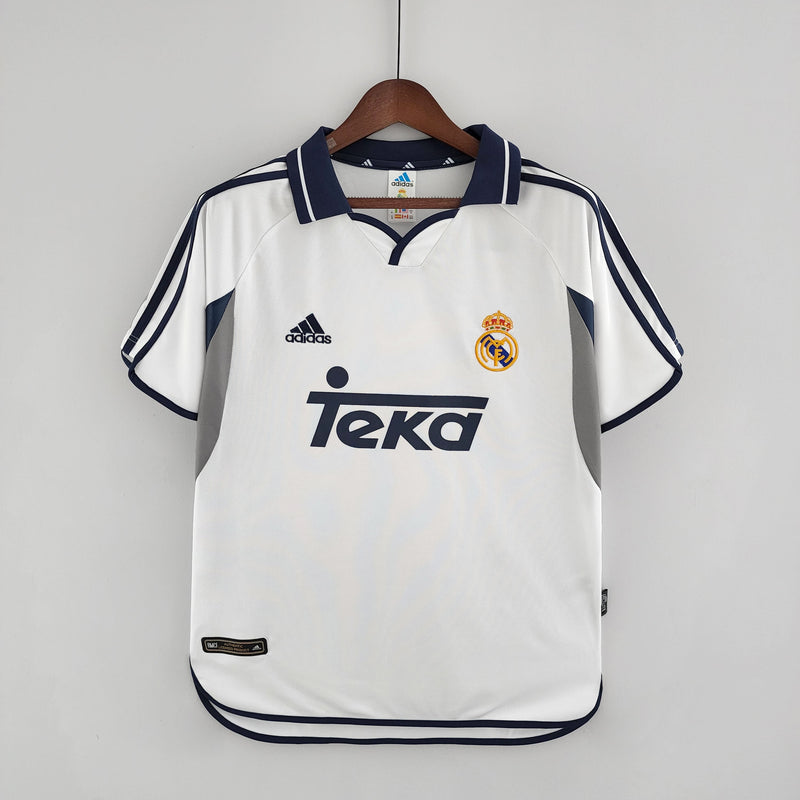 CAMISOLA REAL MADRID I 00/01 homem (RETRO)