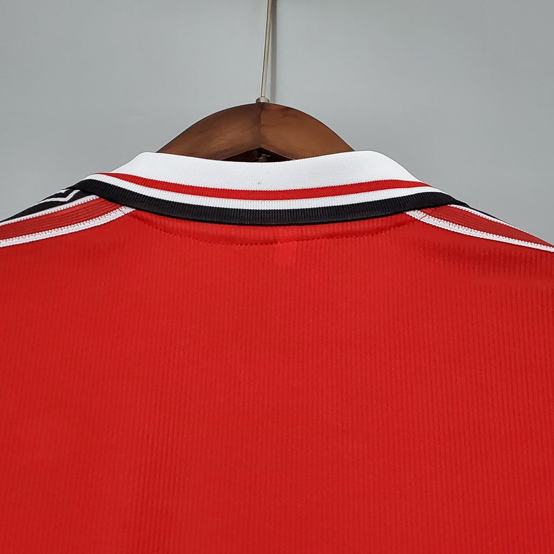 CAMISOLA MANCHESTER UNITED I 98/99 homem (RETRO) MANGA LONGA