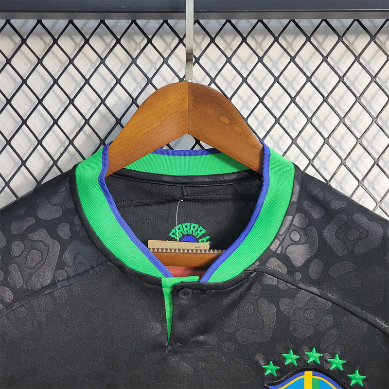 CAMISOLA BRASIL PRETA E VERDE | EDIÇÃO ESPECIAL