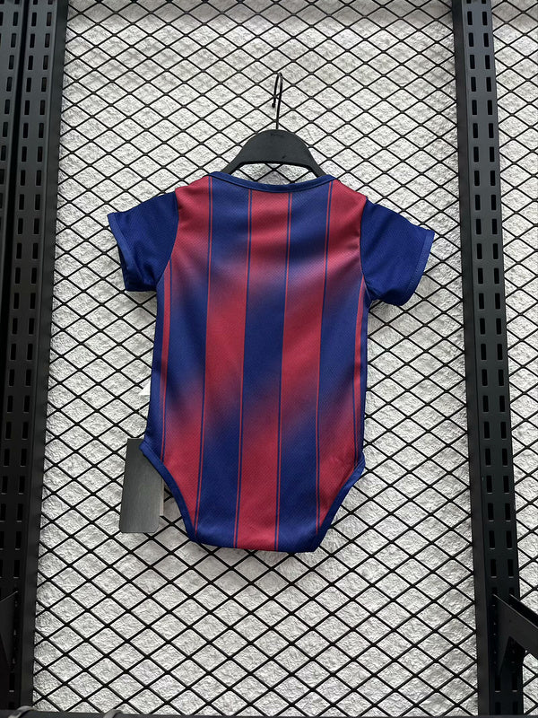 Body Camisola Barcelona 25/26 Bebé – Equipamento Principal Blaugrana