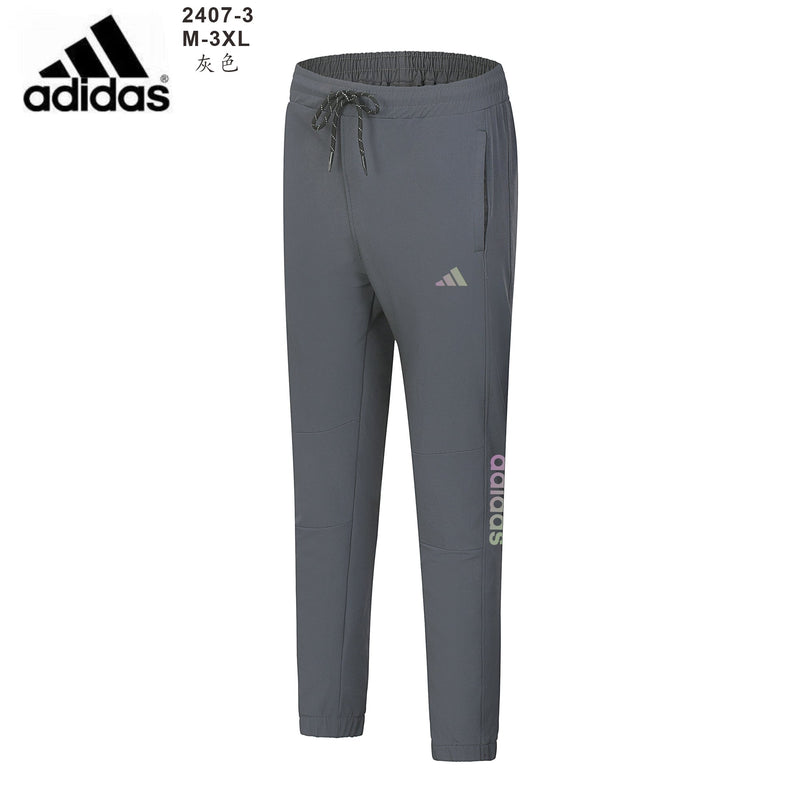 CALÇA CASUAL ADIDAS HOMEM - CINZA