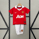 CAMISOLA MANCHESTER UNITED I 10/11 CONJUNTO INFANTIL (RETRO)