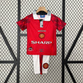 CAMISOLA MANCHESTER UNITED I 96/97 CONJUNTO INFANTIL (RETRO)