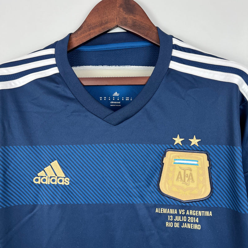 CAMISOLA ARGENTINA AZUL 2014 | RETRO |  MANGA LONGA