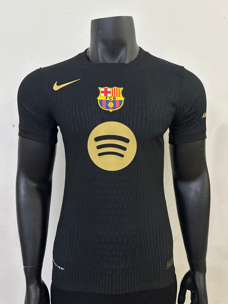 CAMISOLA BARCELONA 25/26 PRETA (VERSÃO JOGADOR)