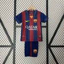 CAMISOLA BARCELONA I 1415 CONJUNTO INFANTIL (RETRO)  KIT OFICIAL NIKE