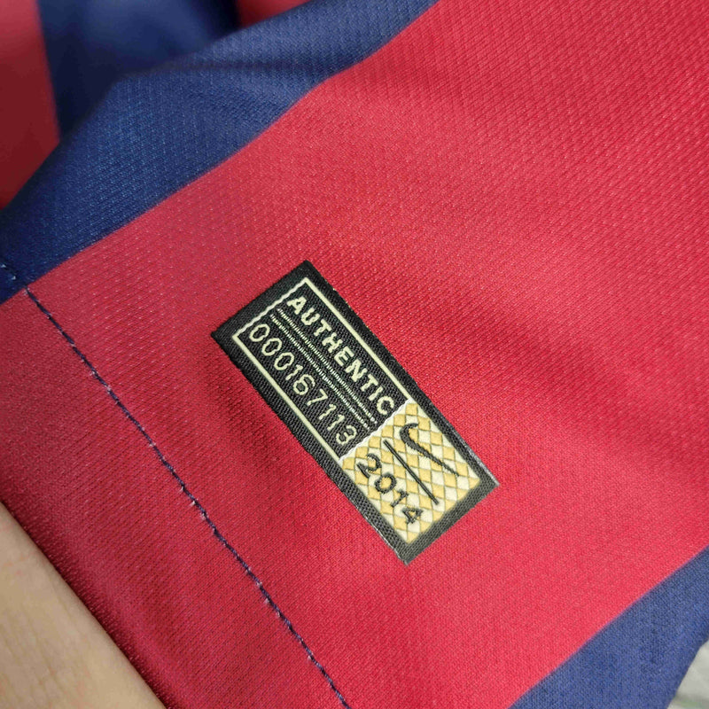 CAMISOLA BARCELONA I 14/15 MANGA LONGA RETRO