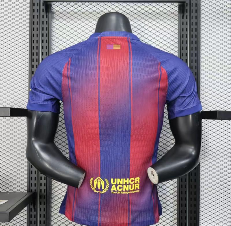 CAMISOLA BARCELONA I 2526 VERSÃO JOGADOR – UNIFORME TITULAR