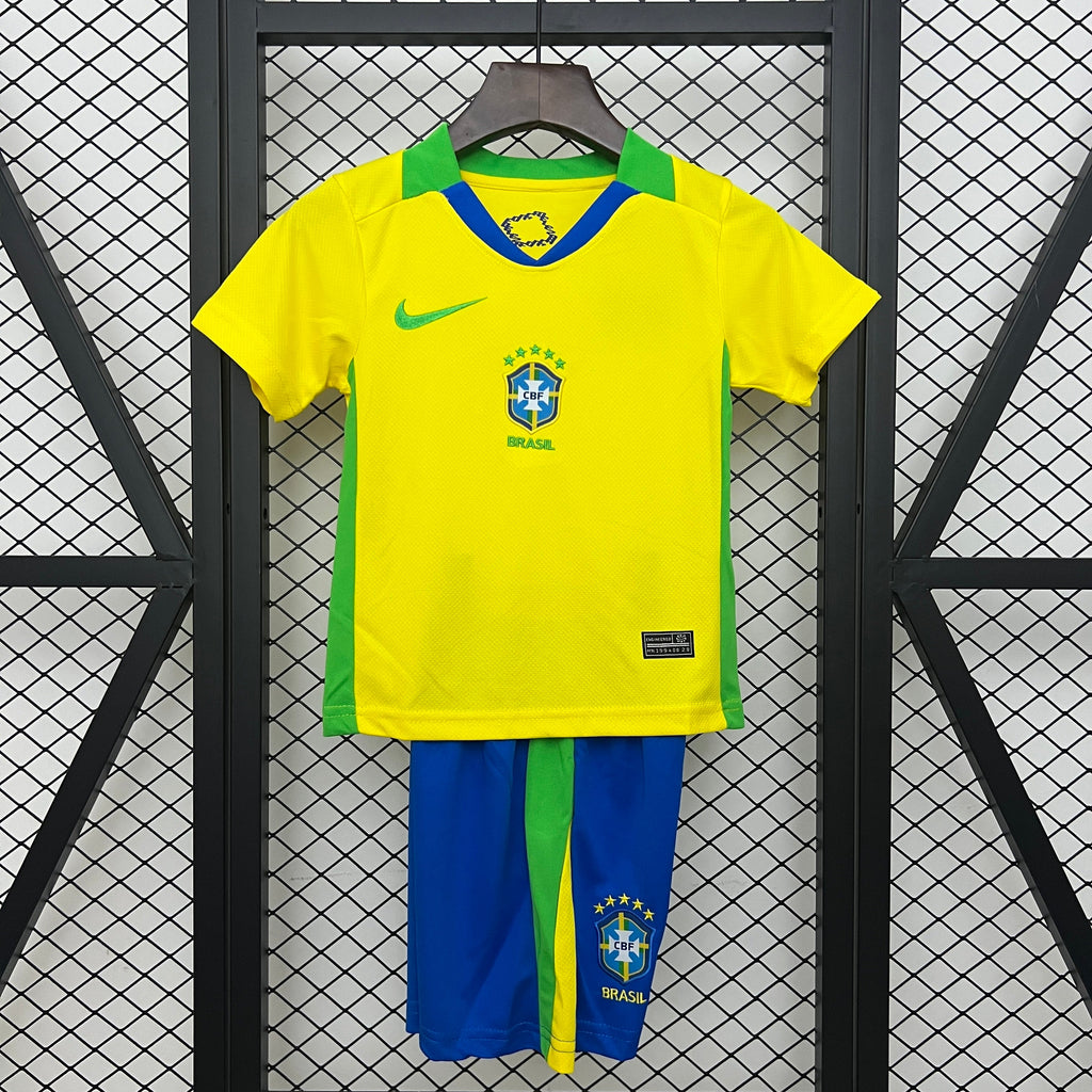 CAMISOLA BRASIL I 25/26 CONJUNTO INFANTIL