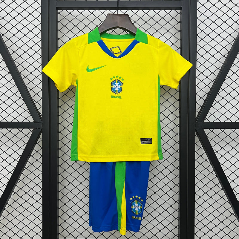CAMISOLA BRASIL I 25/26 CONJUNTO INFANTIL