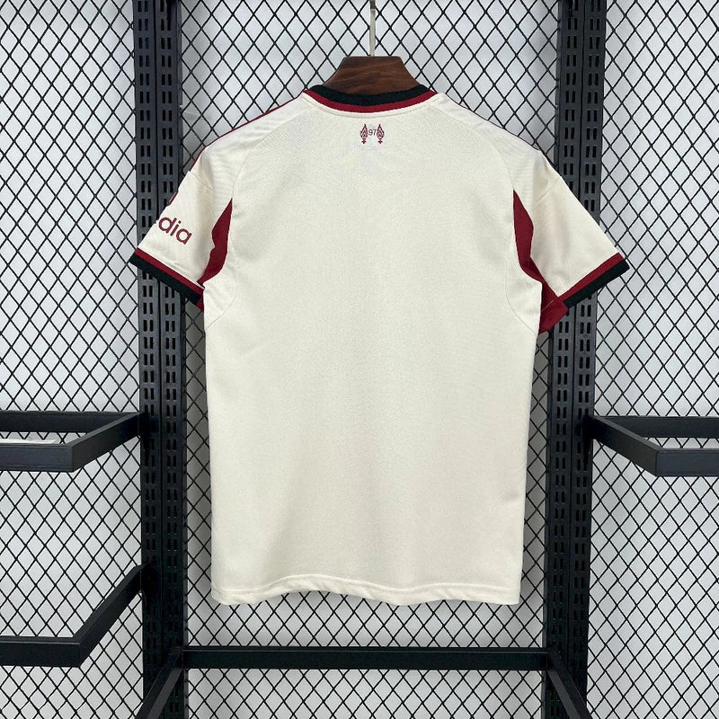 CAMISOLA LIVERPOOL II 2526 HOMEM  UNIFORME RESERVA RETRÔ DOS REDS
