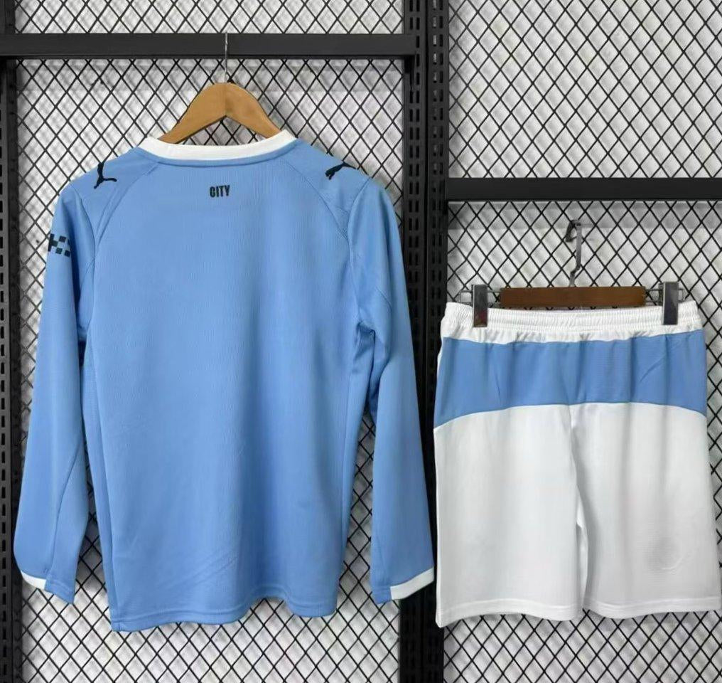 CAMISOLA MANCHESTER CITY I 25/26 - CONJUNTO INFANTIL