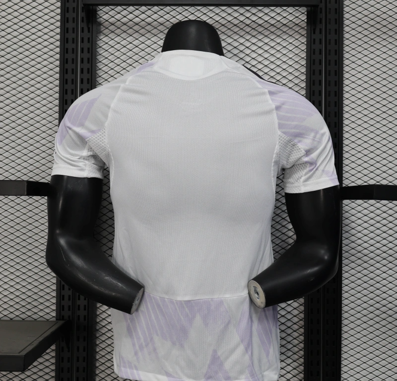 Camisola Manchester United II 25/26 Homem – Versão Jogador Branca Roxo