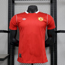 Camisola Manchester United Terrace Icons 25/26 Homem (Versão Jogador) – Edição Retrô