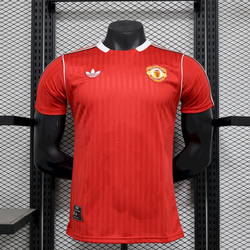 Camisola Manchester United Terrace Icons 25/26 Homem (Versão Jogador) – Edição Retrô