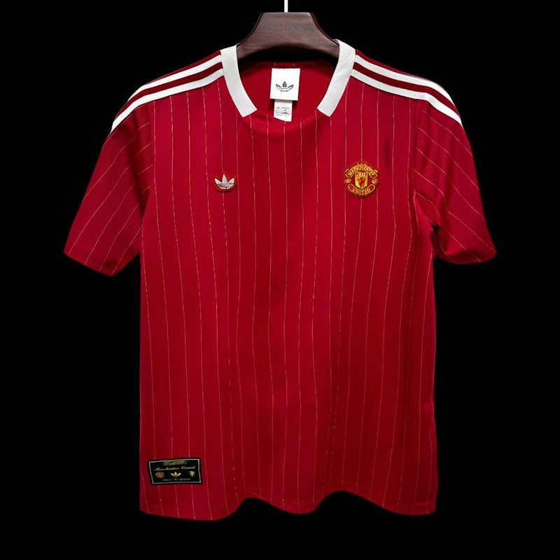 CAMISOLA MANCHESTER UNITED X ADIDAS ORIGINALS ICON VERMELHA 25 26 - HOMEM