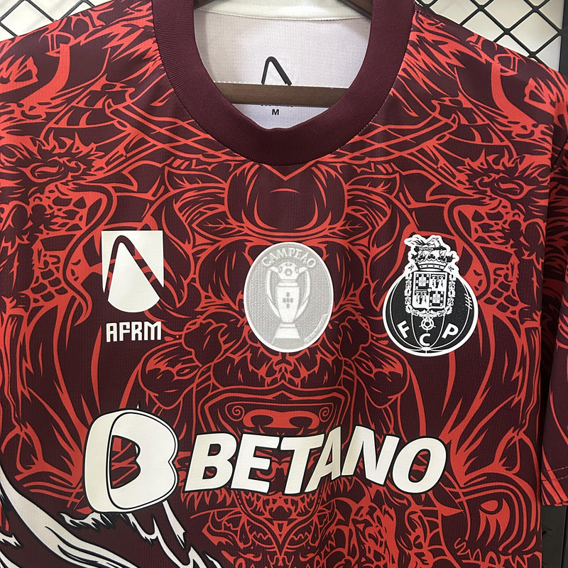 CAMISOLA PORTO Especial edition 25/26 homem - Dragon Red com patch