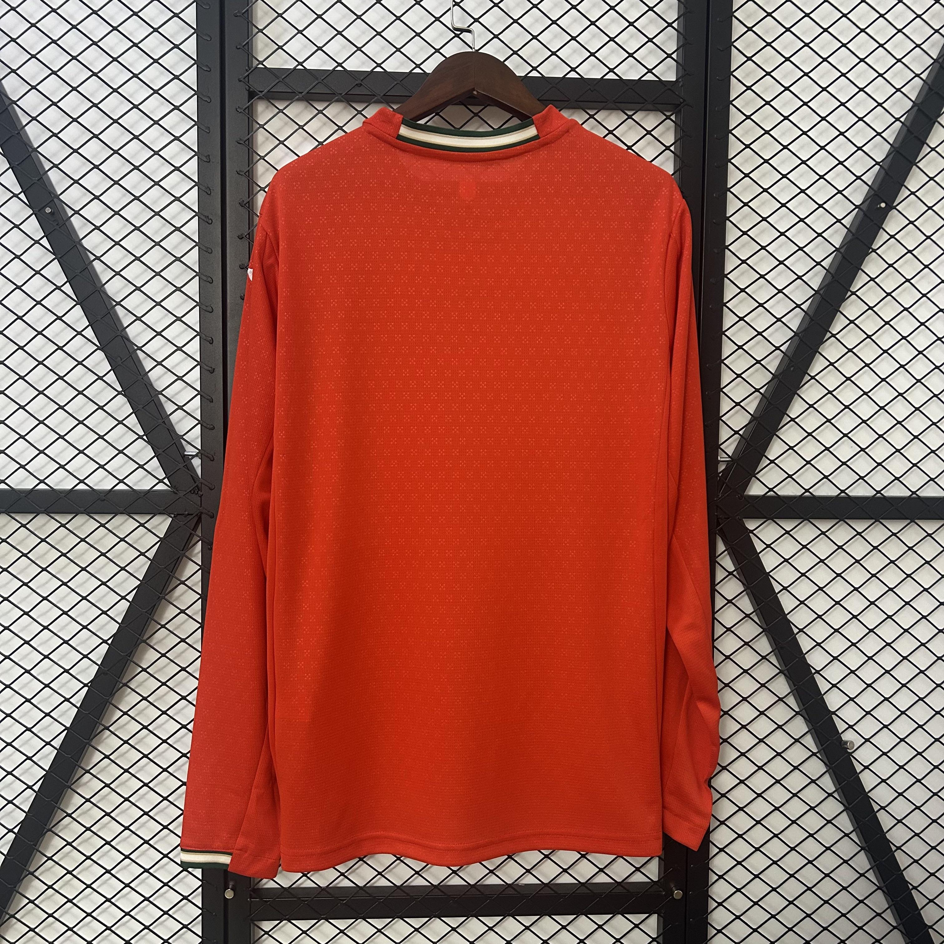 Camisola Portugal I 25/26 Manga Longa – Equipamento Principal