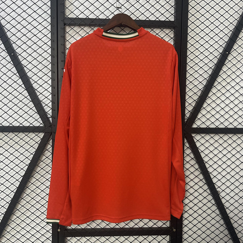 Camisola Portugal I 25/26 Manga Longa – Equipamento Principal