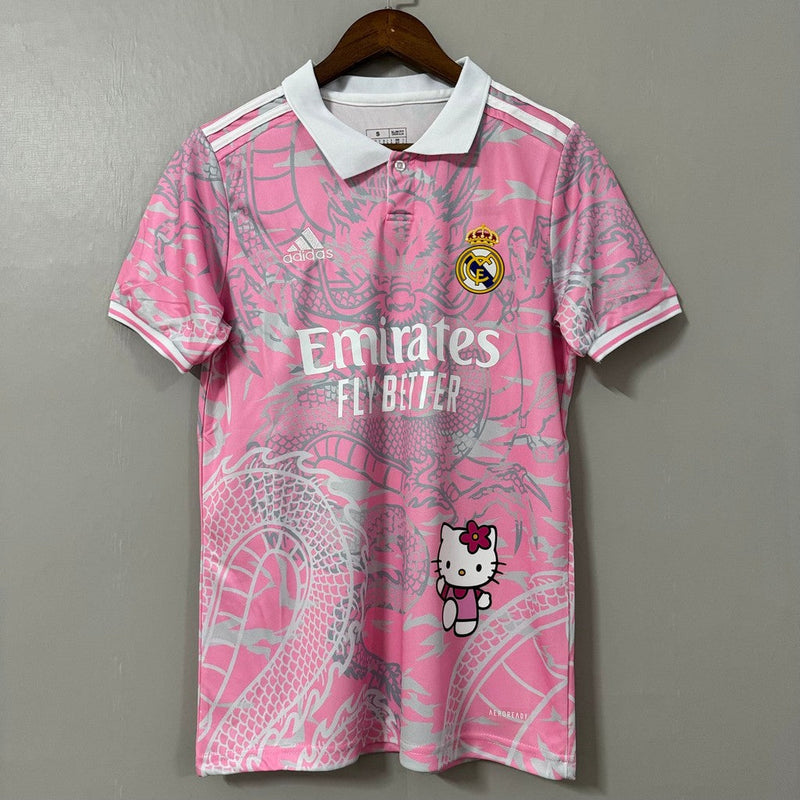 CAMISOLA REAL MADRID HELLO KITTY ROSA