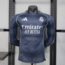 CAMISOLA REAL MADRID II 2526 HOMEM JOGADOR MANGA LONGA  UNIFORME RESERVA ADIDAS