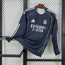 CAMISOLA REAL MADRID II 2526 MANGA LONGA  UNIFORME RESERVA ADIDAS