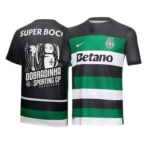 Camisola Sporting CP Principal 24/25 Homem – Dobradinha