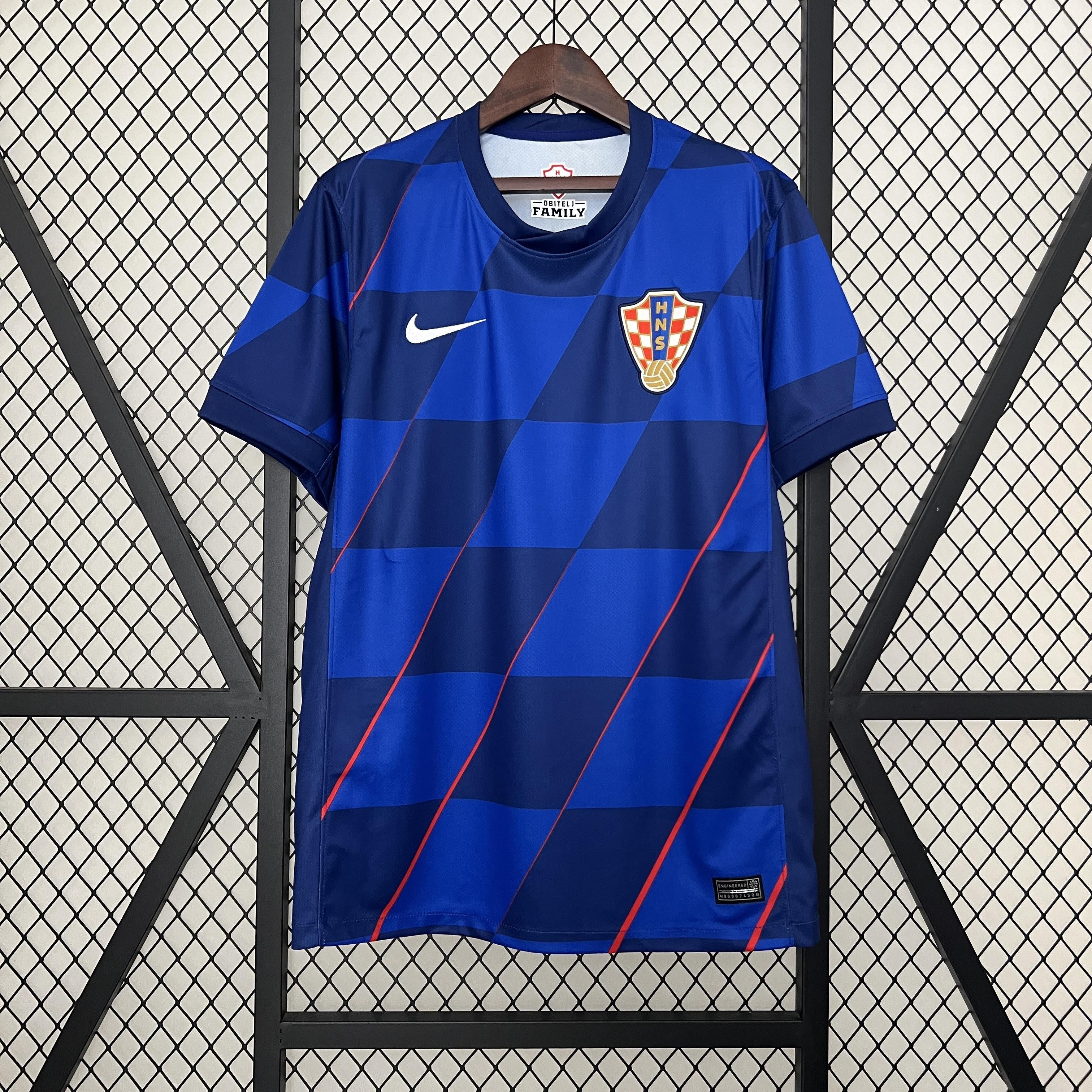 CAMISOLA CROACIA II EURO COPA 24/25 homem