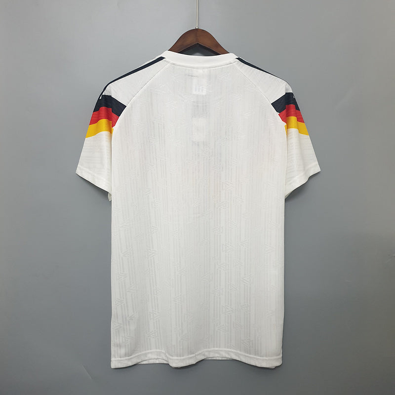 Camisola Alemanha I 1990 Retro – Edição Clássica Masculina