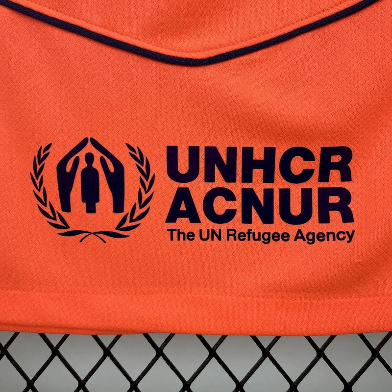 Camisola Barcelona III 25/26 Total 90 – Terceiro Equipamento Masculino Laranja