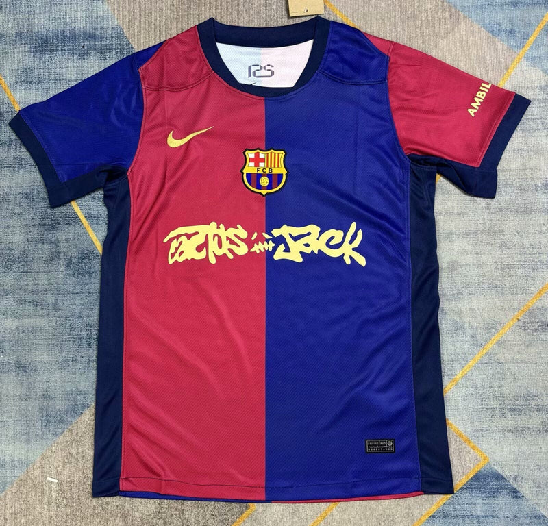 Camisola Barcelona x Travis Scott 25/26 – Edição Limitada El Clásico