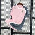 Camisola Benfica 07/08 Homem (Retro) – Equipamento Rosa SLB
