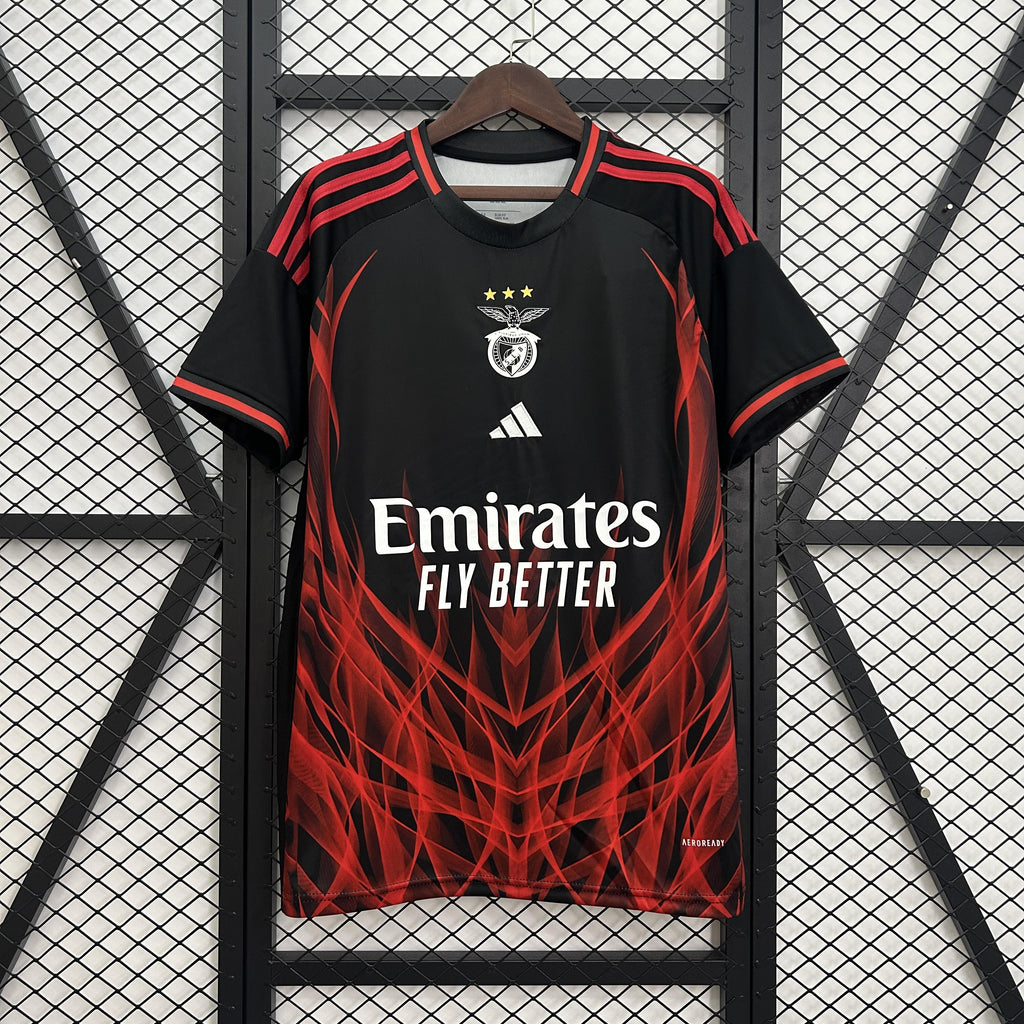 Camisola Benfica Edição Especial 25/26 – Homem (Preto)