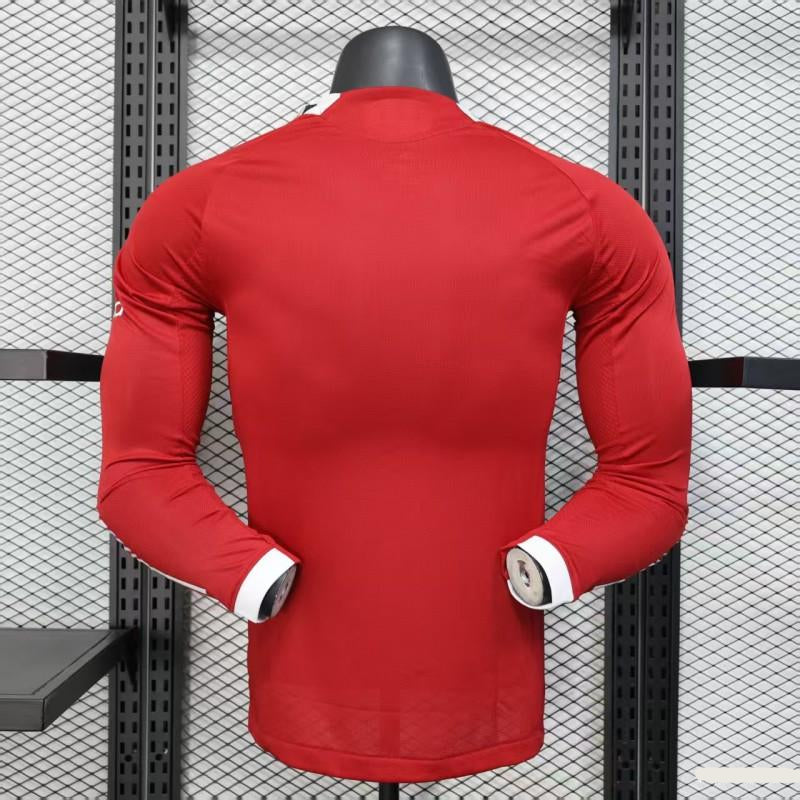 Camisola Liverpool I 25/26 Jogador – Manga Longa  Equipamento Principal Masculino