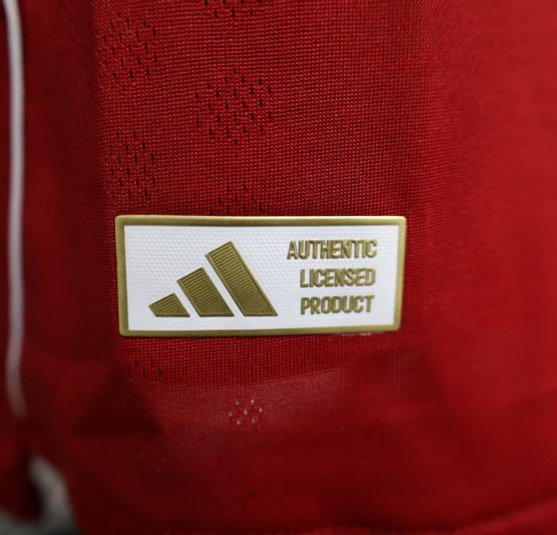 Camisola Liverpool I 25/26 Jogador – Manga Longa  Equipamento Principal Masculino