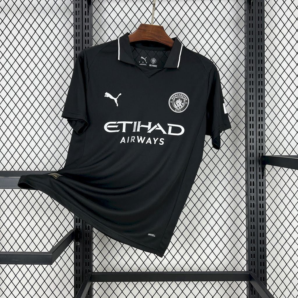 Camisola Manchester City Alternativa Black 25/26 – Homem