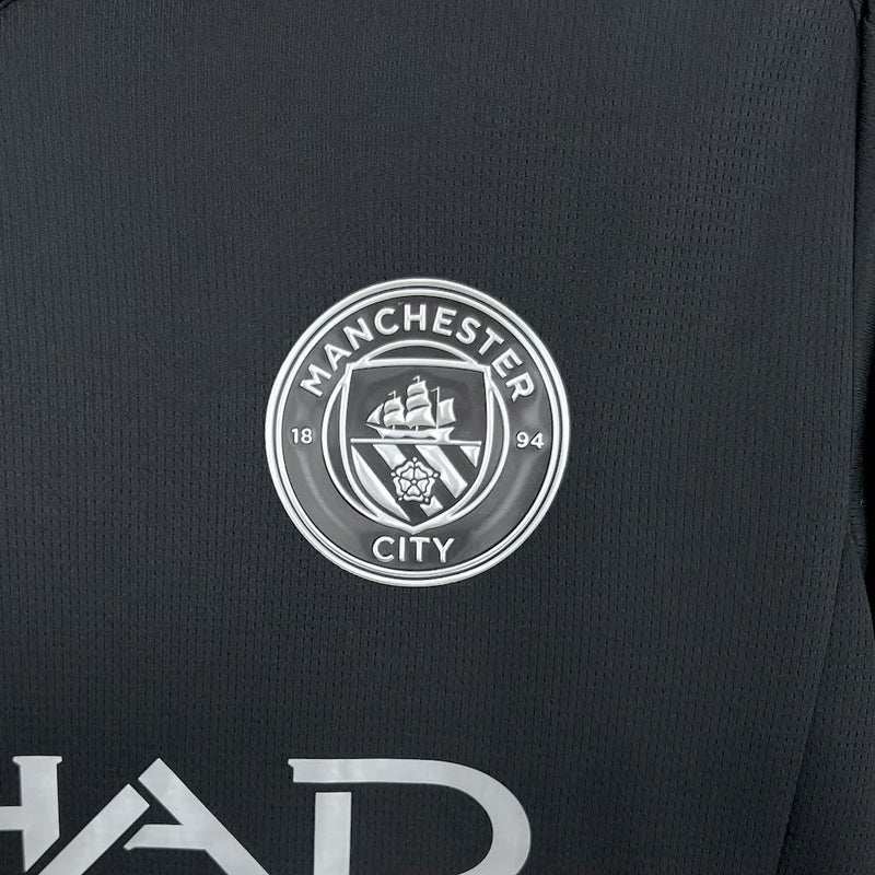 Camisola Manchester City Alternativa Black 25/26 – Homem