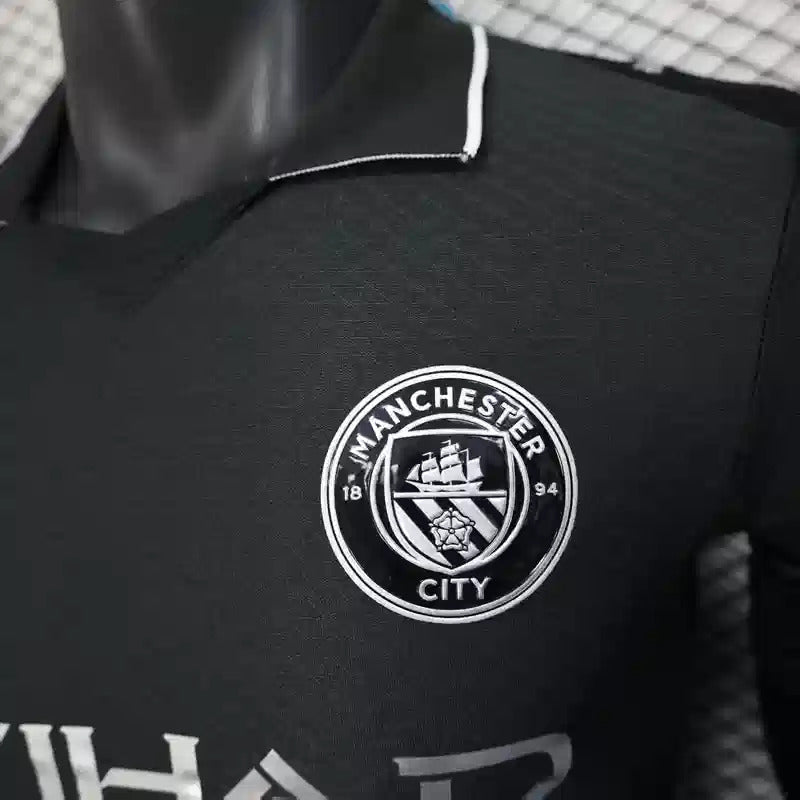 CAMISOLA MANCHESTER CITY ALTERNATIVA BLACK 25/26 - Homem (VERSÃO JOGADOR)