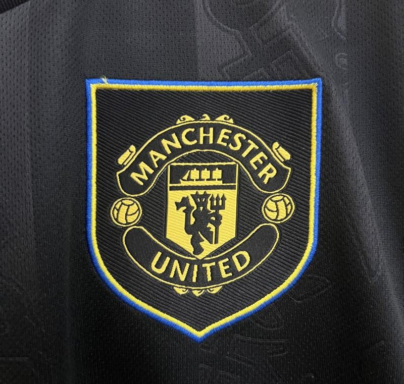 Camisola Manchester United III 25/26 Homem – Terceiro Equipamento Preto