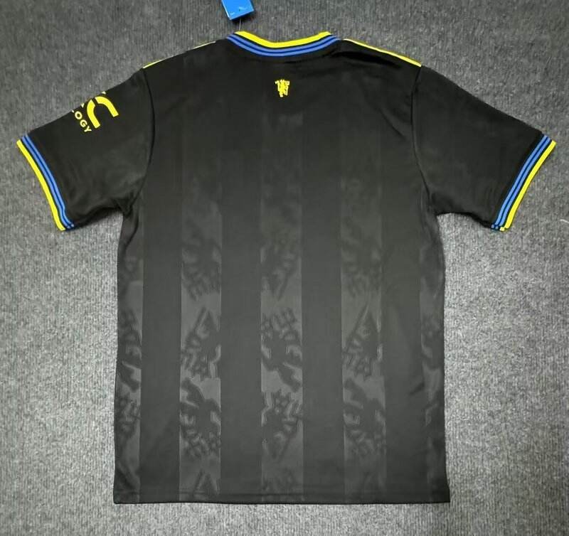 Camisola Manchester United III 25/26 Homem – Terceiro Equipamento Preto