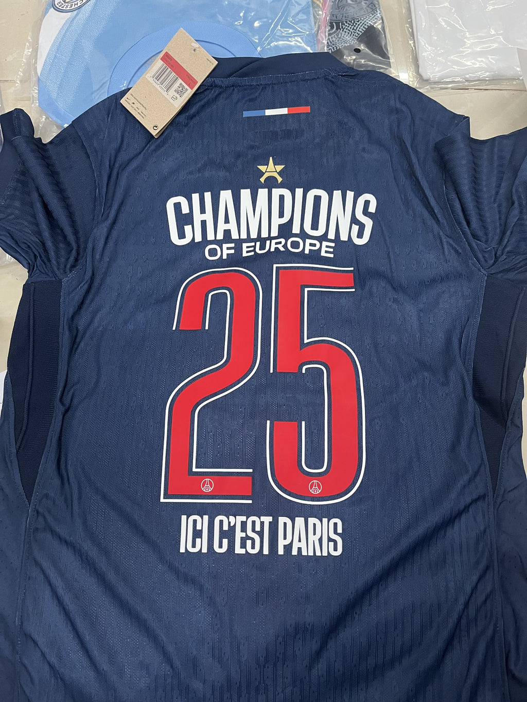 Camisola Paris Saint-Germain I 24/25 – Edição Champions League 2025 (Homem)