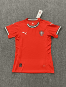 Camisola Portugal I 25/26 Mulher – Equipamento Principal Vermelho