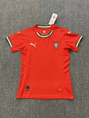Camisola Portugal I 25/26 Mulher – Equipamento Principal Vermelho