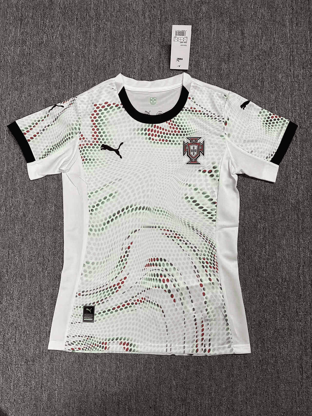 Camisola Portugal II 25/26 Mulher – Equipamento Alternativo Branco