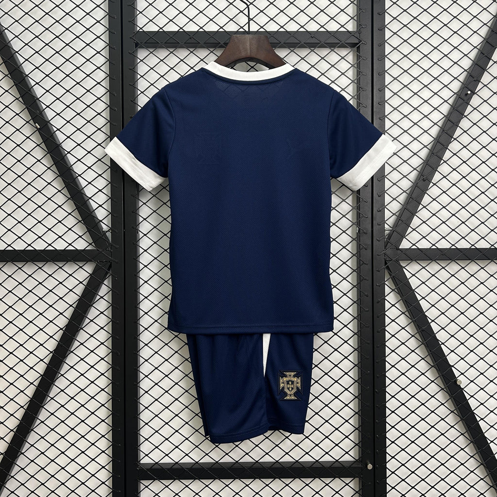 Camisola Portugal Treino 25/26 Conjunto Infantil – Azul