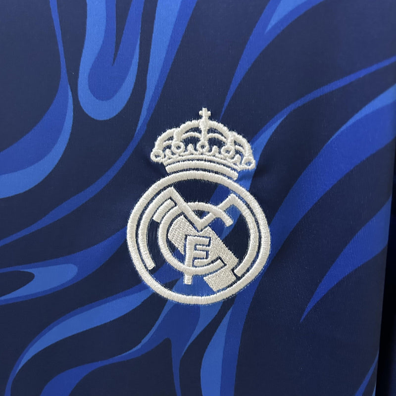 Camisola Real Madrid Treino 25/26 – Azul Marinho