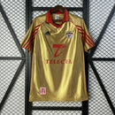 Camisola SL Benfica Alternativa 98/99 Retro Dourada – Homem  Clássico