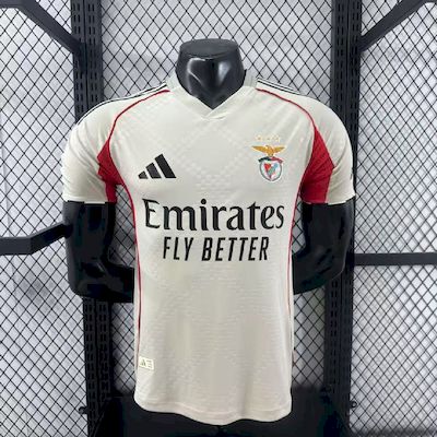 Camisola SL Benfica Alternativa Bege 25/26 Versão Jogador - Fornecedor