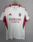 Camisola SL Benfica Alternativa Branco 25/26 – Homem  Equipamento Secundário