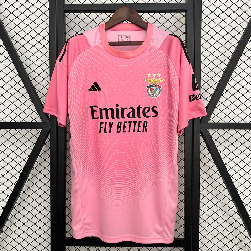 CAMISOLA SL BENFICA GUARDA REDES 25/26 ROSA - Homem